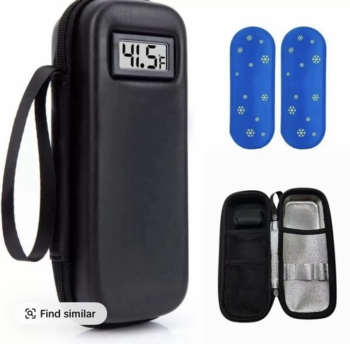 Portable insulin cooler - portable,