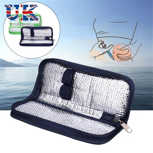 Diabetic pocket medical cooler - pocket,