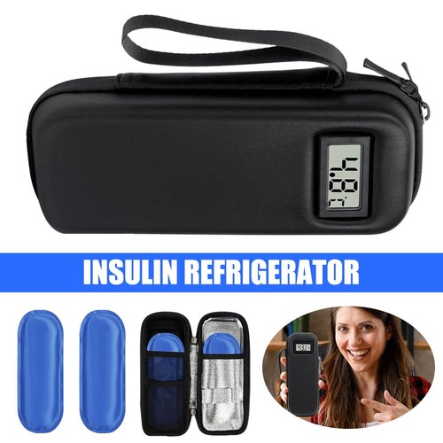 Travel insulin pen cooler - pen, case