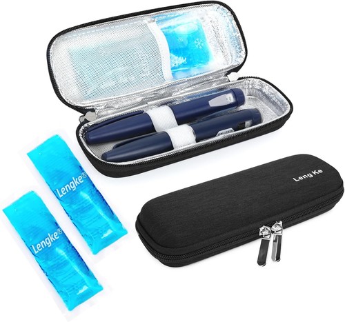 Medication cooler travel - medication, case