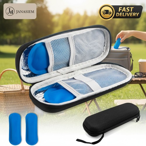 Portable insulin cooler bag - cooler,